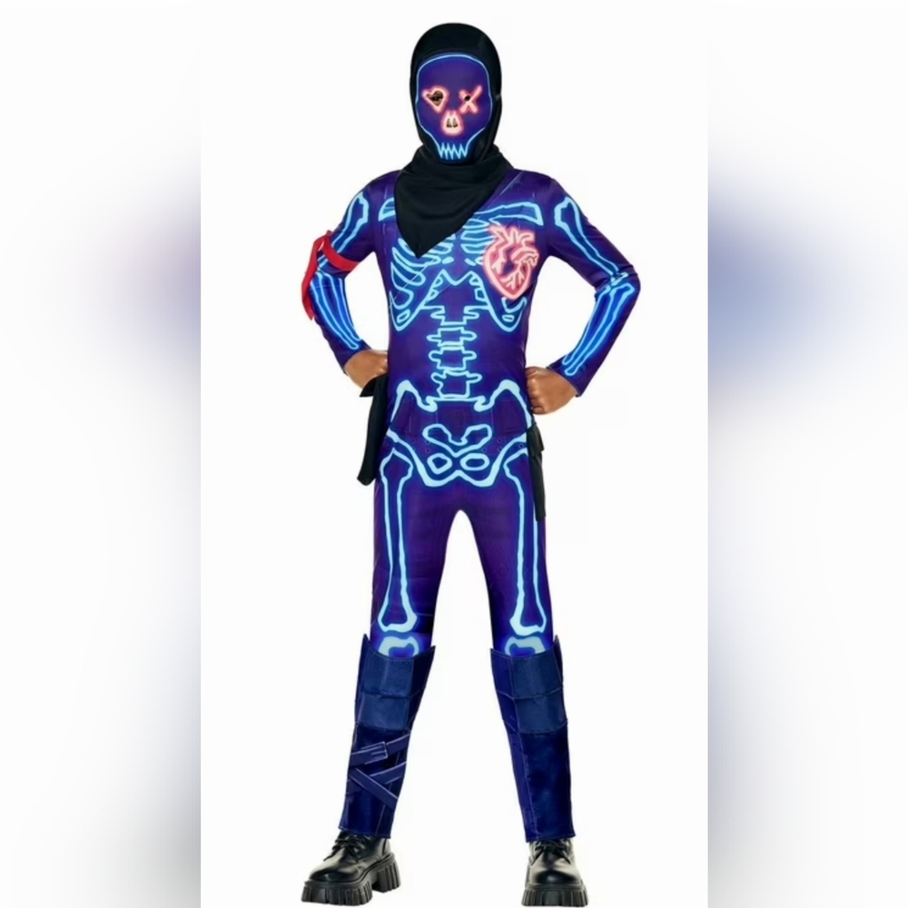 Fortnite PARTY TROOPER Costume 7-8 NEW IN BAG